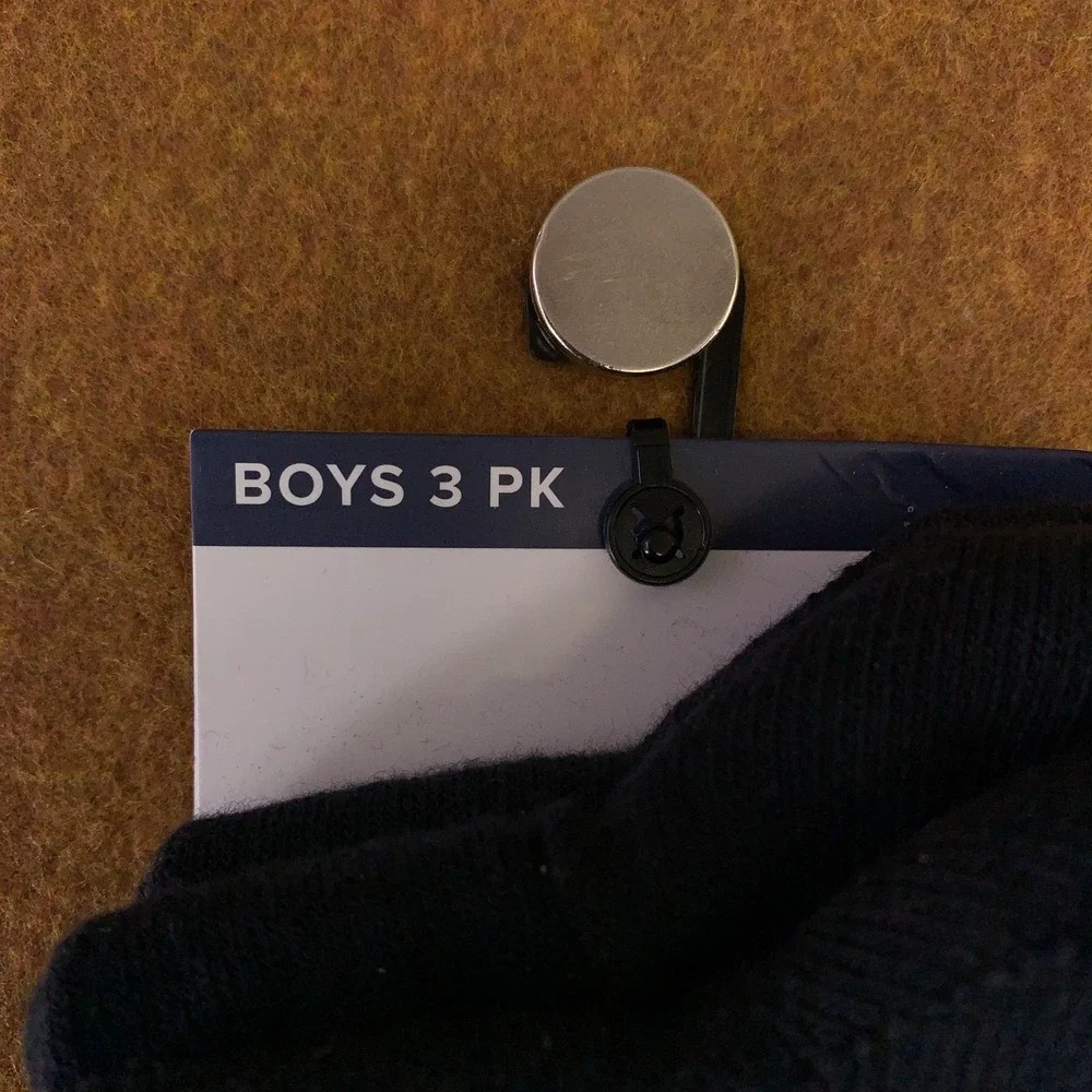 JRP Boys US Shoe Size 1-3.5 Navy Blue Ribbed Mid Calf Crew Socks 3 Pairs NWT